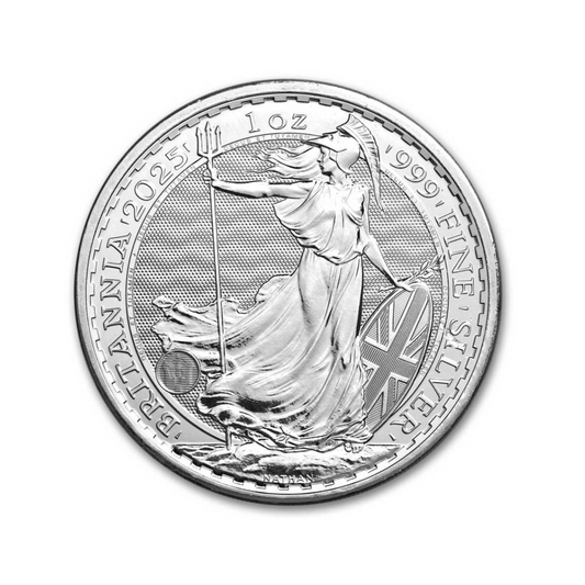 2025 Great Britain 1 oz Silver Britannia BU