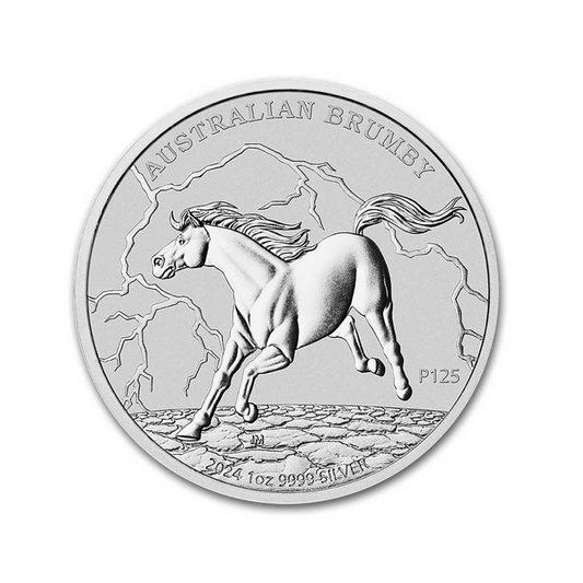 2024 Australia 1 oz Silver Australian Brumby BU