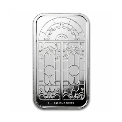 The Ten Commandments 1 oz Silver Bar