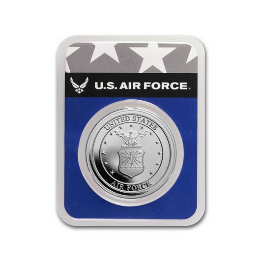 1 oz Silver Round  U.S. Air Force (In TEP)