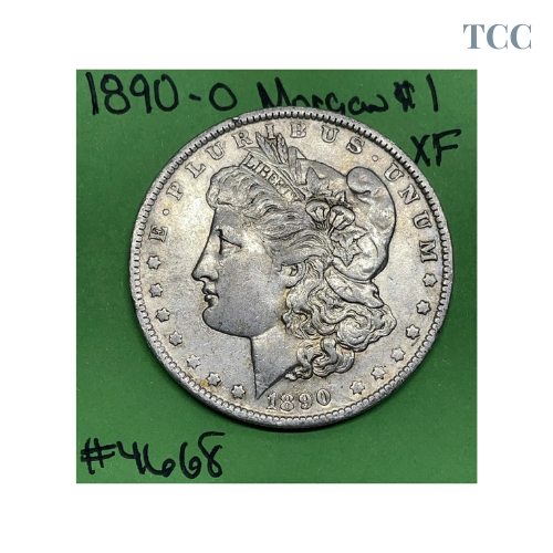 1890 O Morgan Dollar $1 XF Extra Fine 90% Silver