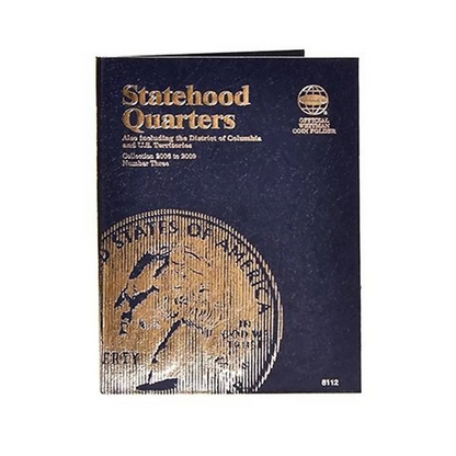 Statehood Quarter Folder No. 3 2006-2009 Whitman Folder