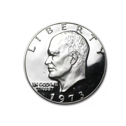 1973 S Eisenhower Dollar Choice Proof 40% Silver IKE $1