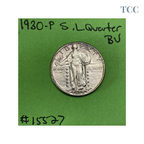 1930-P Standing Liberty Quarter 25c BU Brilliant Uncirculated 90% Silver