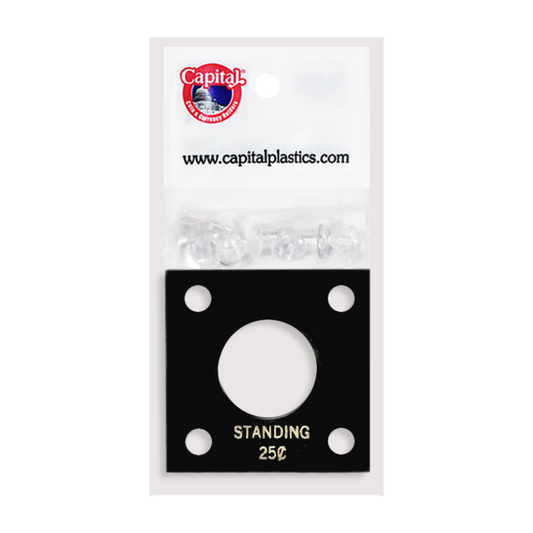 Capital Plastics US Standing Liberty Quarter Holder