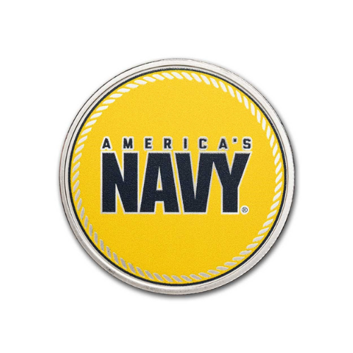 1 oz Silver Round America's Navy U.S. Navy Logo