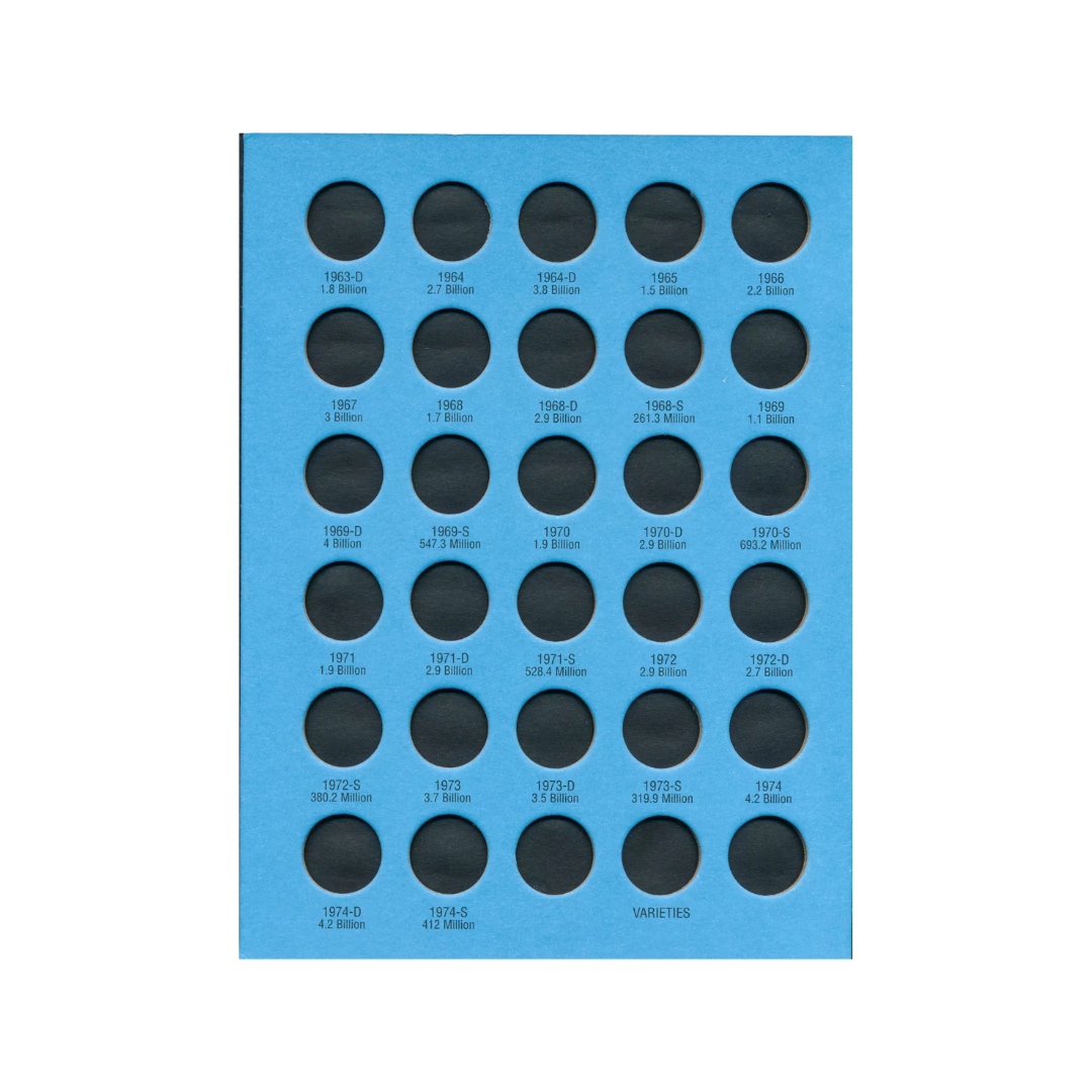 Lincoln Cent No. 2, 1941-1974 Whitman Folder