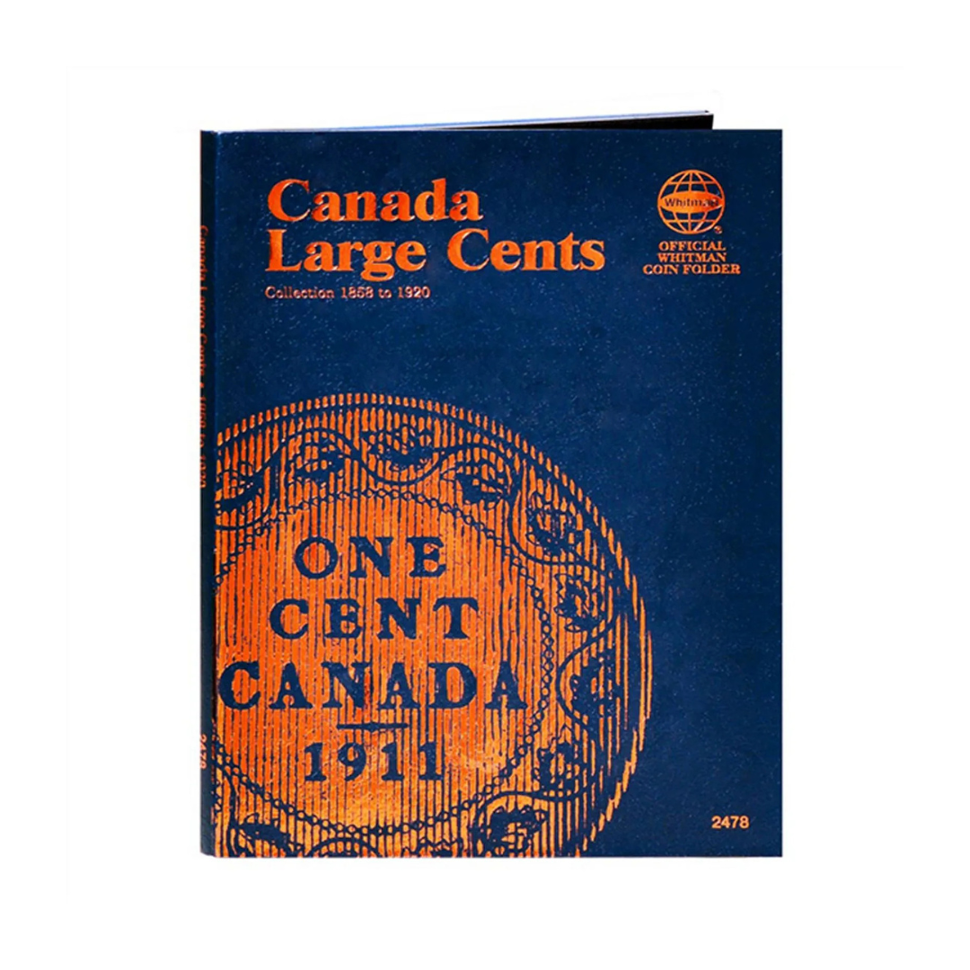 Canadian Large Cents 1858-1920 Whitman Folder