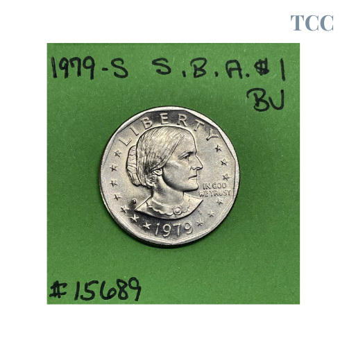 1979 S Susan B Anthony Dollar $1 BU Brilliant Uncirculated