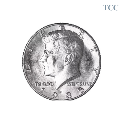 1985 D Kennedy Half Dollar BU Uncirculated Mint State