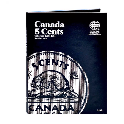 Canadian 5-Cent 1922-1964 Whitman Folder