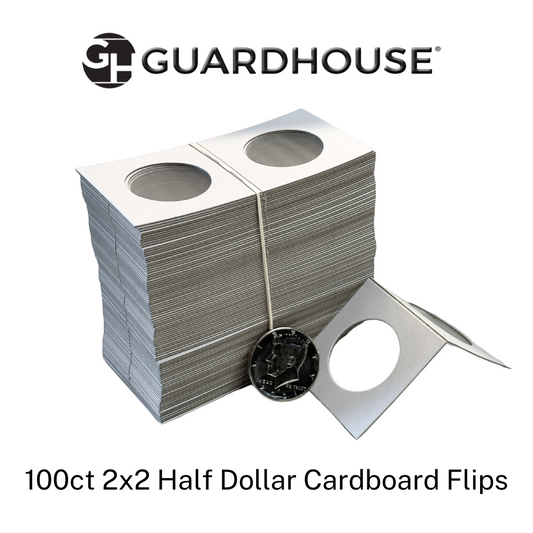 Guardhouse 2x2 Half Dollar Flip/Holder 100ct