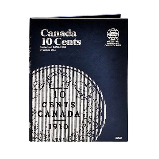 Canadian 10-Cent 1858-1936 Whitman Folder