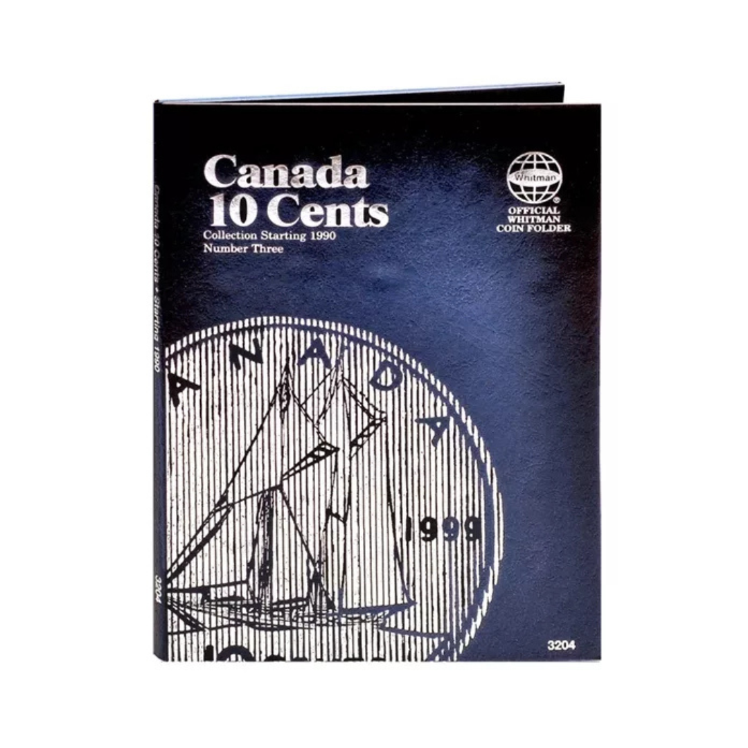 Canadian 10-Cent 1990-2012 Whitman Folder