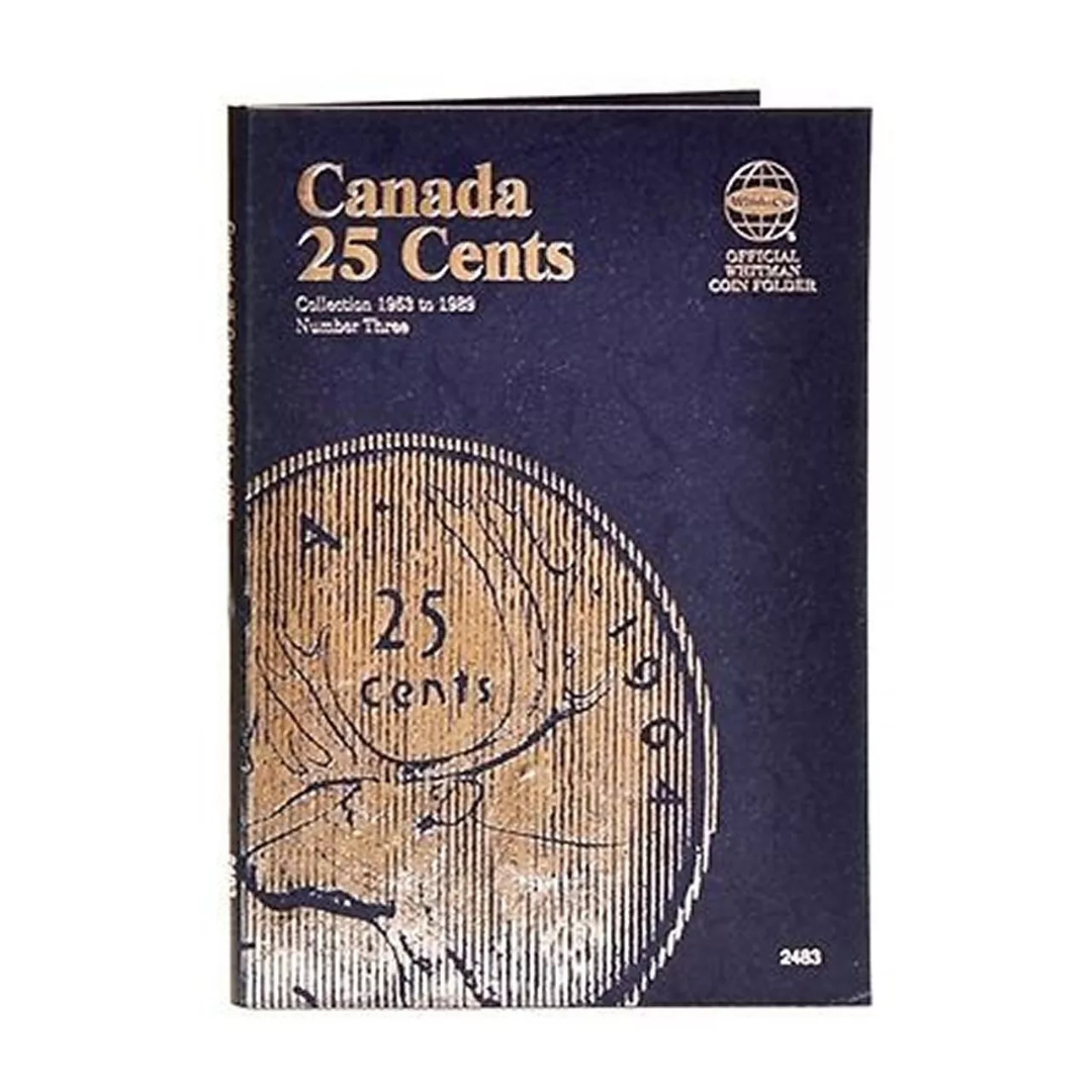 Canadian 25 Cents Vol. III 1953-1989 Whitman Folder