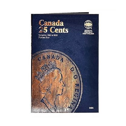 Canadian 25 Cents Vol. IV 1991-2000 Whitman Folder