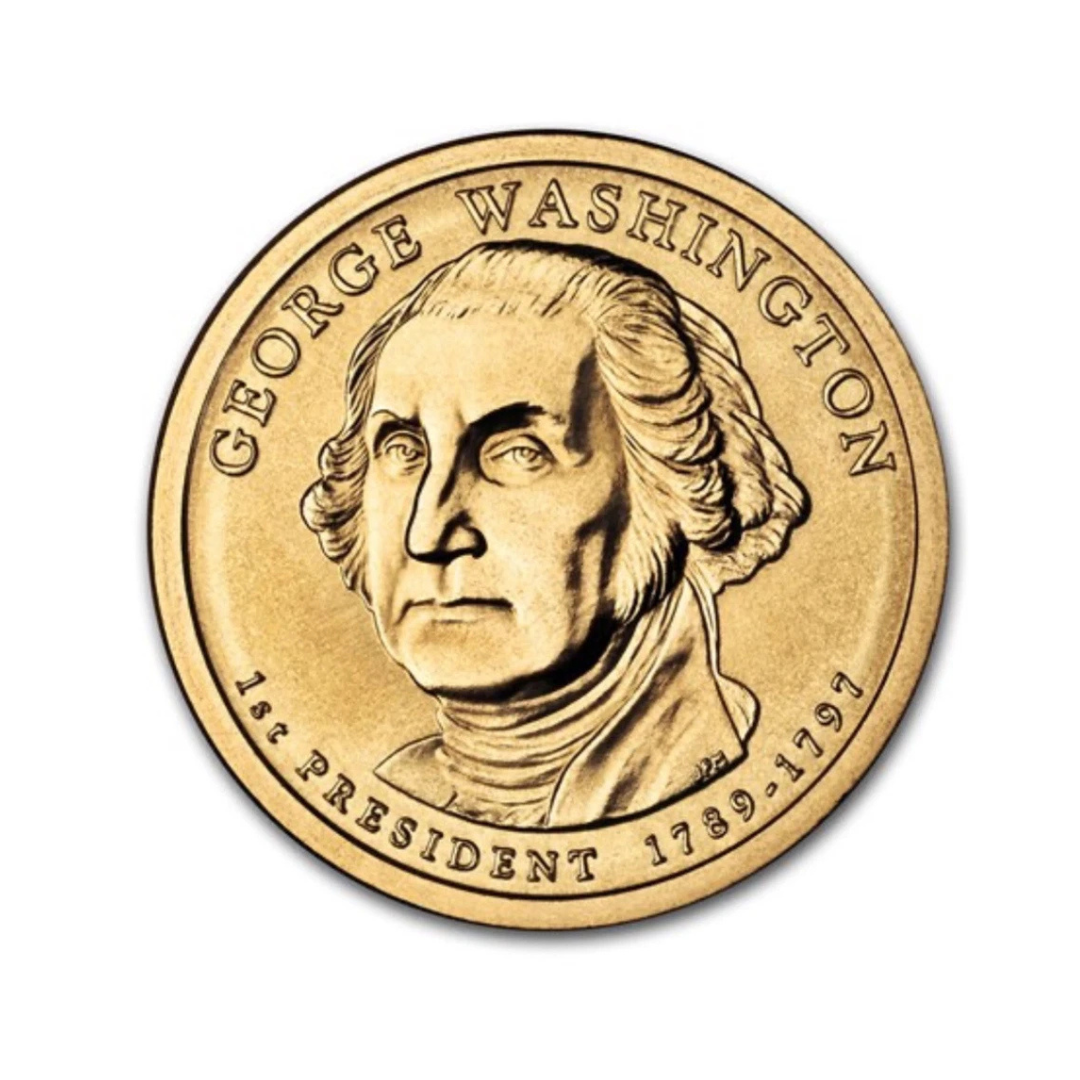 2007 P Presidential Dollar $1 George Washington BU