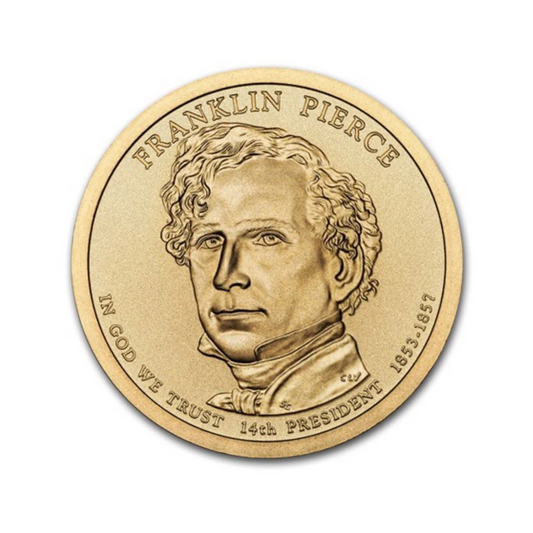 2010 P Presidential Dollar $1 Franklin Pierce BU