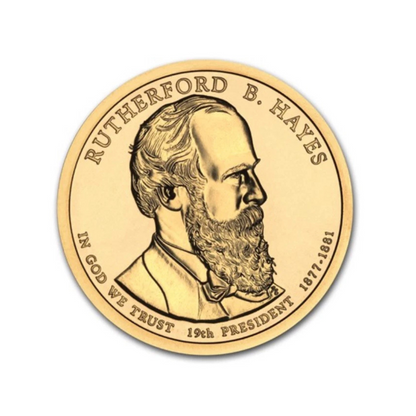 2011 P Presidential Dollar Rutherford B Hayes BU