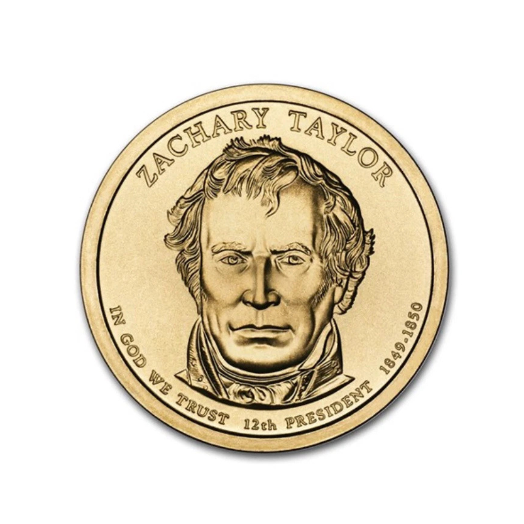 2009 D Presidential Dollar $1 Zachary Taylor BU