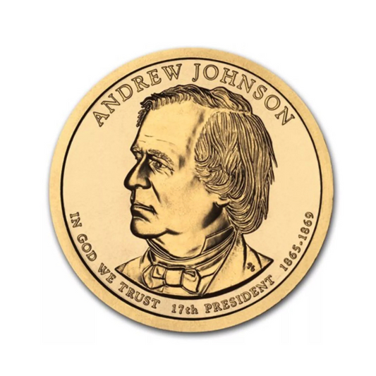 2011 P Presidential Dollar $1 Andrew Johnson Choice BU Clad