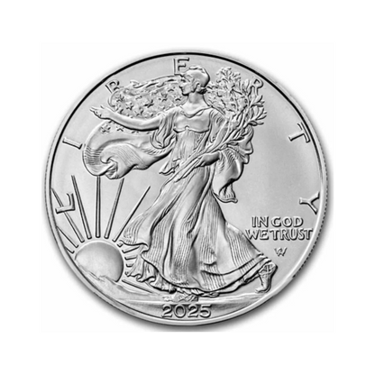 2025 1 oz American Silver Eagle Coin BU