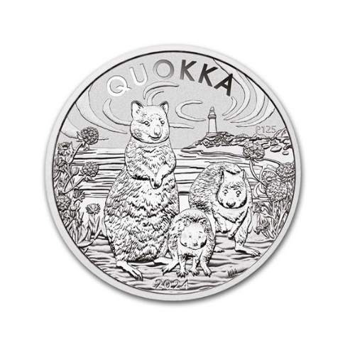 2024 Australia 1 oz Silver Australian Quokka BU