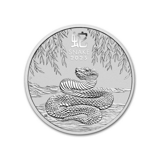 2025 Australia 1 oz Silver Lunar Snake BU (Series III)