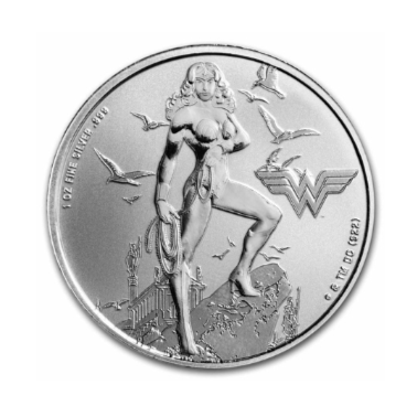 2024 Samoa 1 oz Silver DC Comics Wonder Woman BU