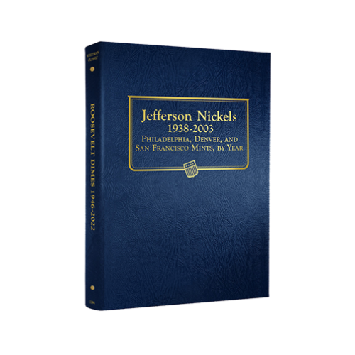 Whitman Jefferson Nickel Album 1938-2003
