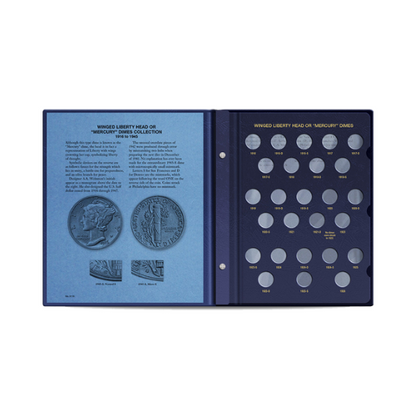 Whitman Mercury Dime Album 1916-1945