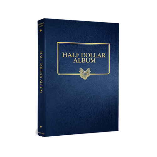 Whitman Half Dollar Album - Blank