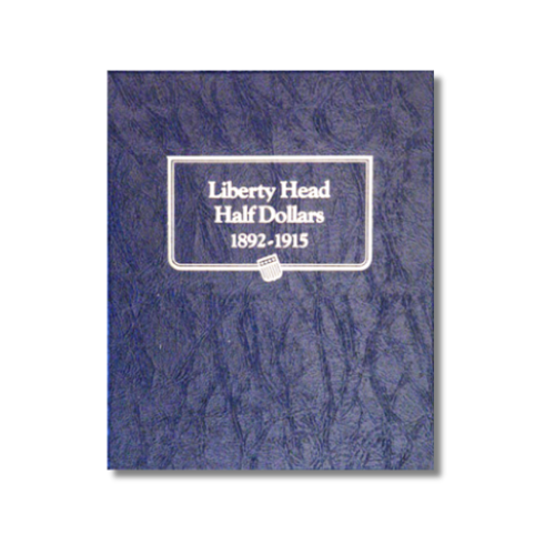 Whitman Liberty Head Half Dollar 1892-1915 Album