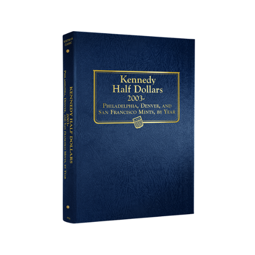 Whitman Kennedy Half Dollar Album 2003-2025 P, D & S