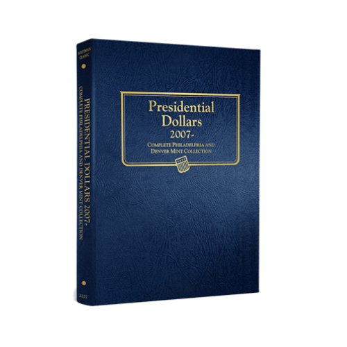 Whitman Presidential Dollar Album P&D Mintmarks