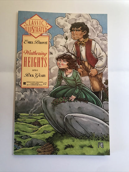 Classics Illustrated vol.2 #13 Wuthering Heights High Grade First Comic PA1-85