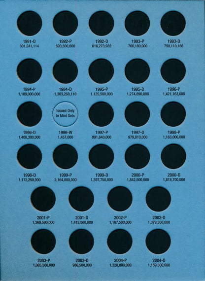 Roosevelt Dime No. 2, 1965-2004 Whitman Folder