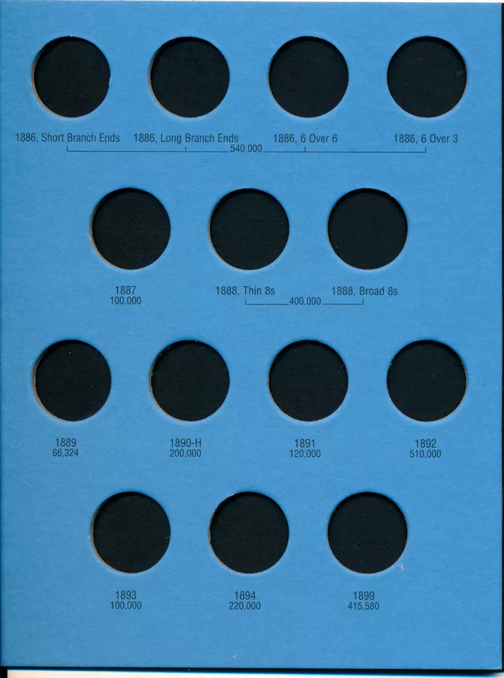 Canadian 25 Cents Vol. I 1870-1910 Whitman Folder