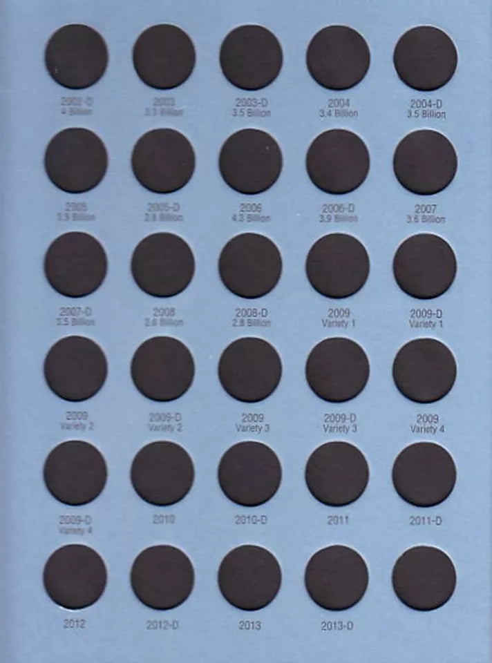 Lincoln Cent No. 3, 1975-2013 Whitman Folder