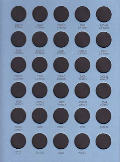 Lincoln Cent No. 3, 1975-2013 Whitman Folder