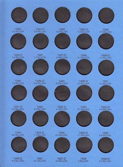 Lincoln Memorial Cent No. 1, 1959-1998 Whitman Folder