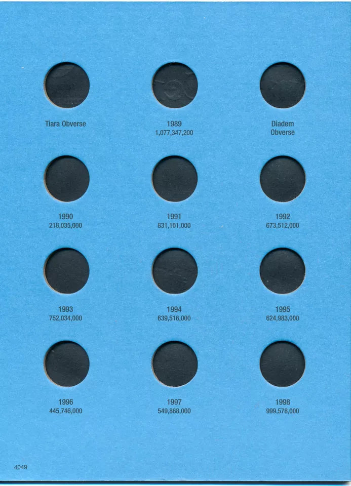 Canadian Small Cents Vol II 1989-2012 Whitman Folder