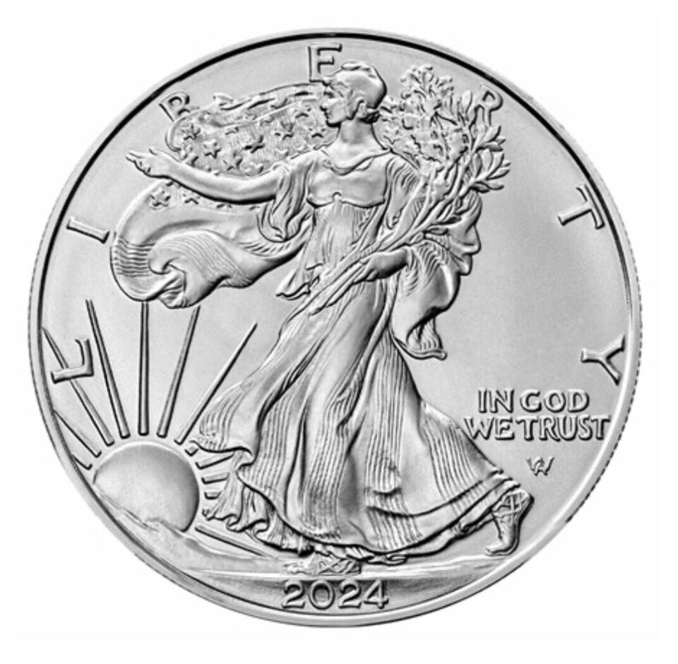 2024 Wedding Day 1oz American Silver Eagle Gift Set