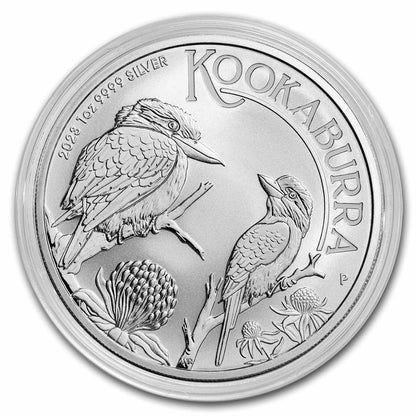 2023 Australia 1 oz Silver Kookaburra BU with capsule